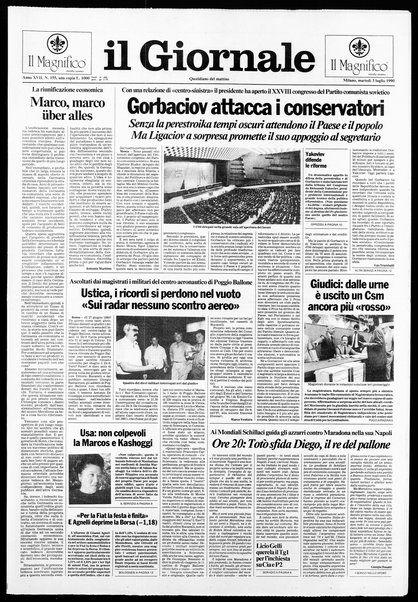 Il giornale : quotidiano del mattino